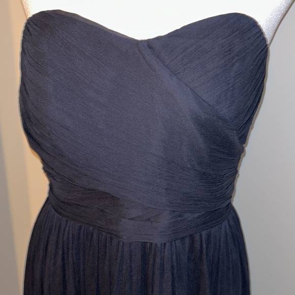 J.Crew Silk Strapless Dress Size 8βββ - Picture 3 of 8